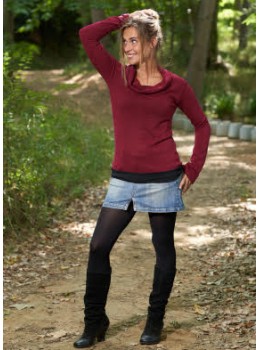 Jersei càlid burdeus