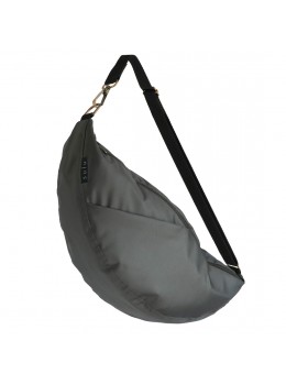 Bolso riñonera banana gris