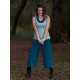 Pantalones 3/4 azul petróleo