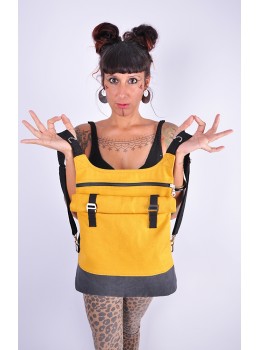 Mochila nomad skua mostaza
