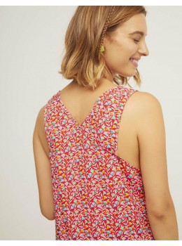 Top creuat tela ruby