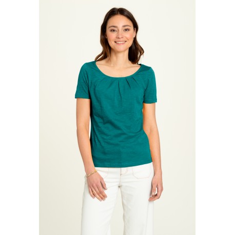 Camiseta algodón orgánico liso redondo tidepool