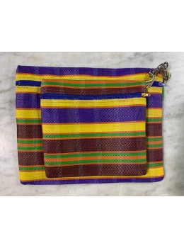 Conjunto 2 piezas amarillo morado verde