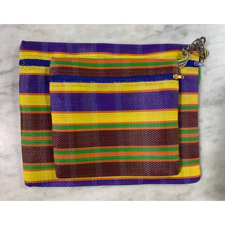 Conjunto 2 piezas amarillo morado verde