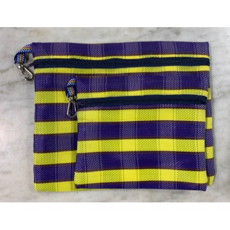 Conjunto 2 piezas amarillo morado