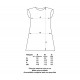 Vestido tiras abstract