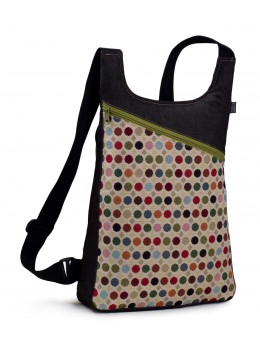 mochila bolso azul