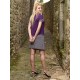 Falda micro lila