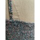 Vestido goma elástica gris