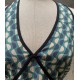 Vestido nudo cuello waves
