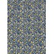 Vestido nudo cuello azul