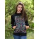 Chaqueta jacquard multicolor