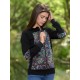 Chaqueta jacquard multicolor