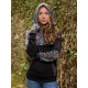 Sudadera unisex capucha multicolor