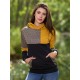 Sudadera unisex capucha mostaza 