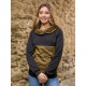 Sudadera unisex abstract amarillo
