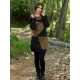 Vestido pichi abstract amarillo