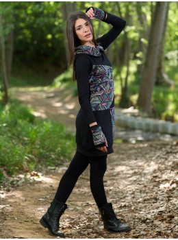 Vestit pitxi multicolor