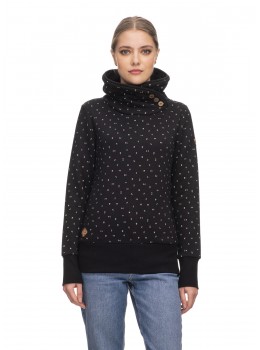 Sudadera vegana angel black