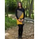 Vestido pichi mostaza