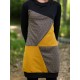 Vestido pichi mostaza