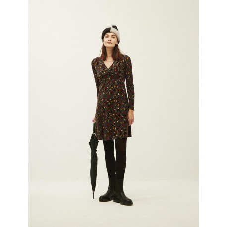 Vestit càlid nus calidoscopi gris