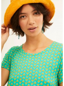 Camiseta easy green mustard