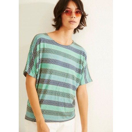 Camiseta oversize accordion fresh