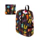 Mochila plegable flores