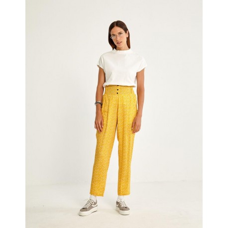 Pantalones botones saúco