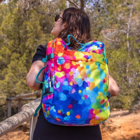 Mochila gran multicolor