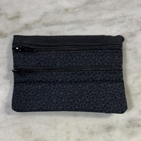 Monedero duo negro