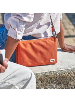 Bolso cartera recycled canvas pumpkin