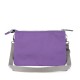 Bolso cartera recycled canvas purple