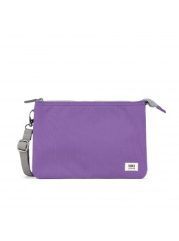 Bolso cartera recycled canvas purple