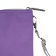 Bolso cartera recycled canvas purple