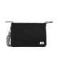 Bolso cartera recycled canvas negre