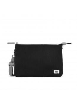 Bolso cartera recycled canvas negre