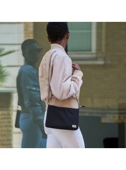 Bolso cartera recycled canvas negre