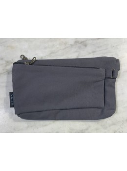 Ronyonera bolso frankfurt cotó gris fosc