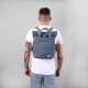 Mochila Finchley canvas recycled small teal