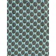 Vestido pico bolsillos turquesa