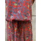 Vestido pico bolsillos turquesa