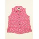 Top camisa rosa