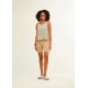 Top tira doble cream balloon