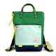 Mochila mini holder book verde