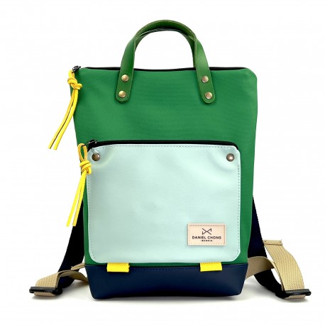Mochila mini holder book verde