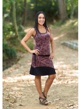 Vestit esquena nedadora rosa