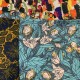 Faldilla reversible ocre