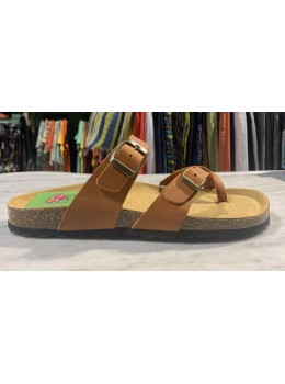 Sandalia sprinte 8758 teja cuero